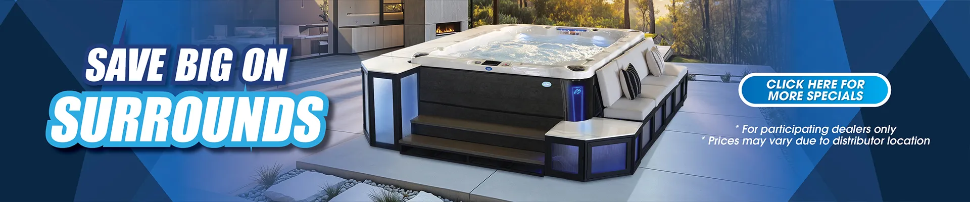 Calspas hot tub being used in a family setting - Alamogordo