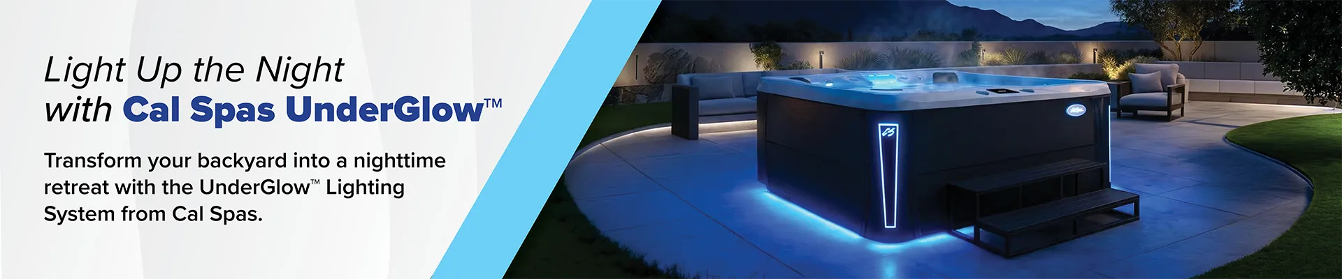 Calspas hot tub being used in a family setting - Alamogordo